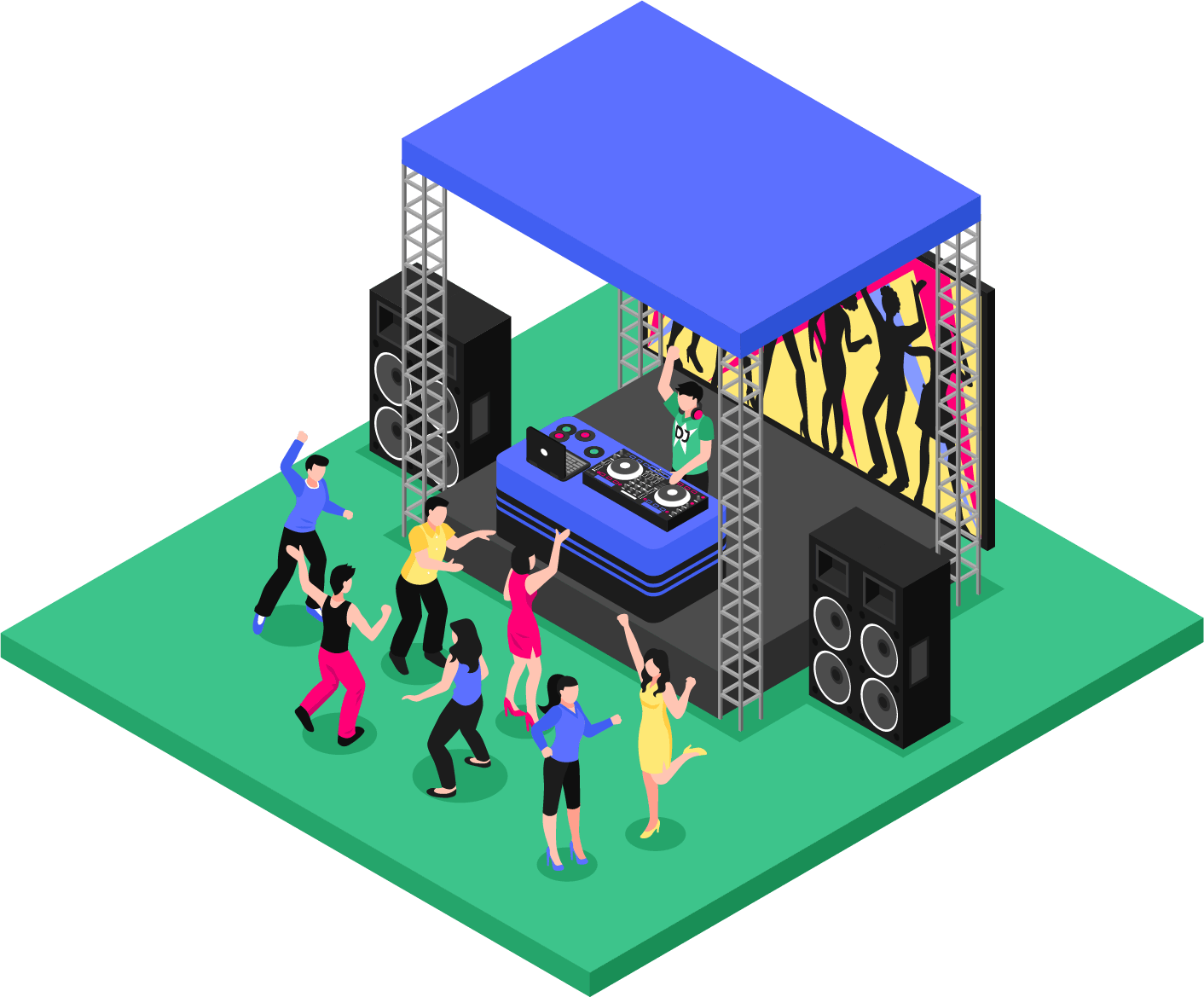 Music Event with DJ